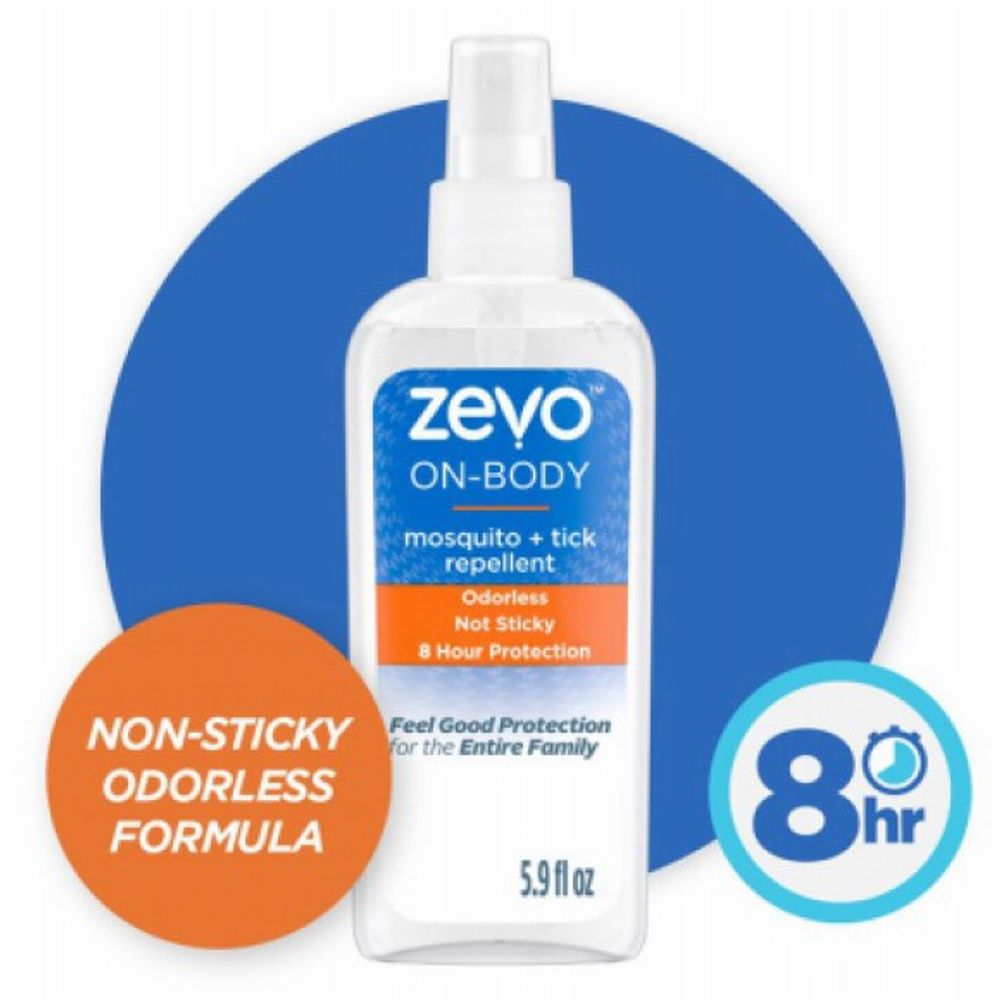 Zevo, Spray On Mosquito & Tick Repellent, 5.9 oz 
