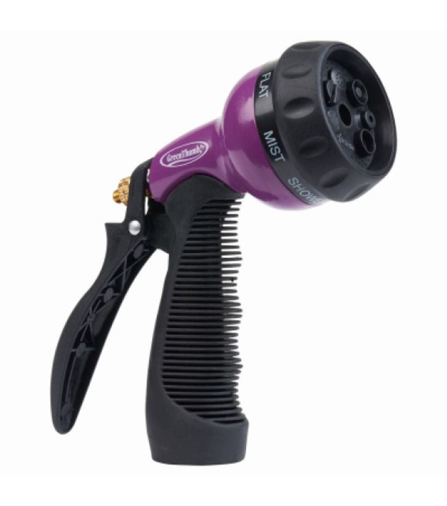 Green Thumb, 7-Pattern Metal Hose Nozzle