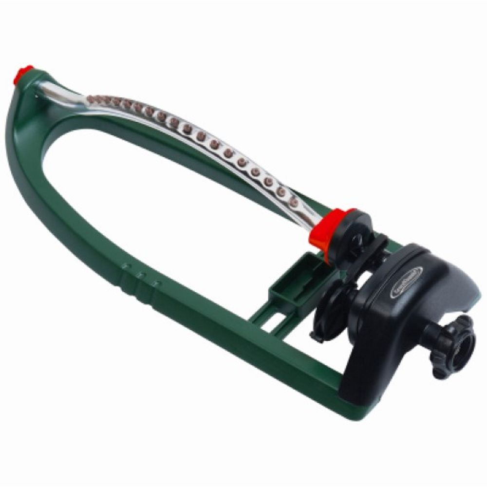 Green Thumb, 3,400 Sq Ft Oscillating Sprinkler with Watering Gauge