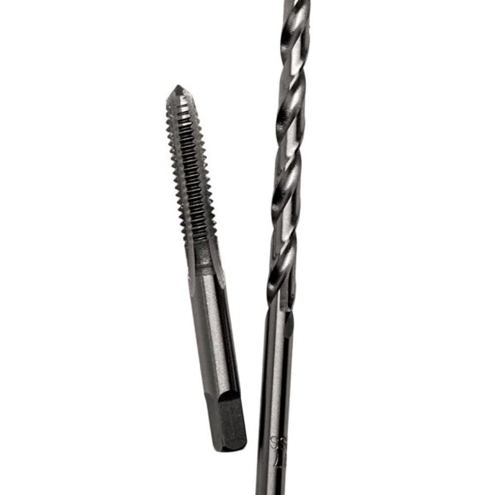 Century, Carbon Steel Plug Tap 3/8-16 & 5/16" Brite Drill Bit Set, 2 pk