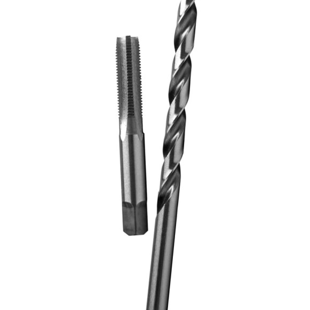 Century, Carbon Steel Plug Tap 5/16-24 NF I Letter Drill Bit Set, 2 pk