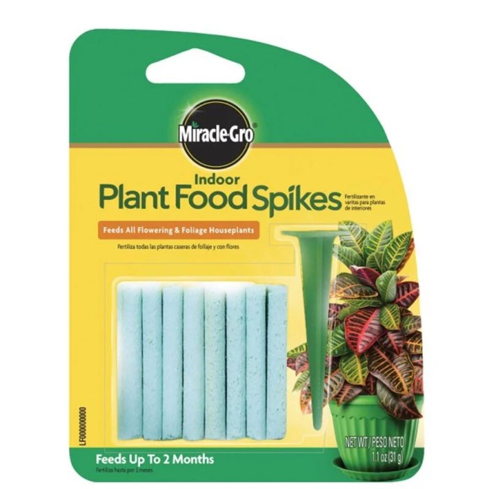 Miracle Gro, Indoor Plant Food Spikes, 24 ct
