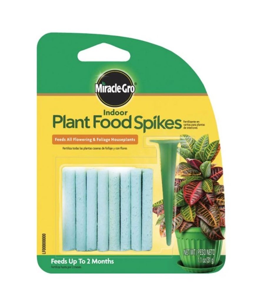Miracle Gro, Indoor Plant Food Spikes, 24 ct