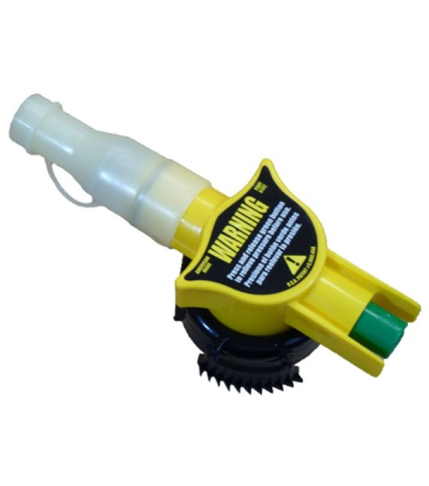 No Spill, Gas Can Nozzle Assembly
