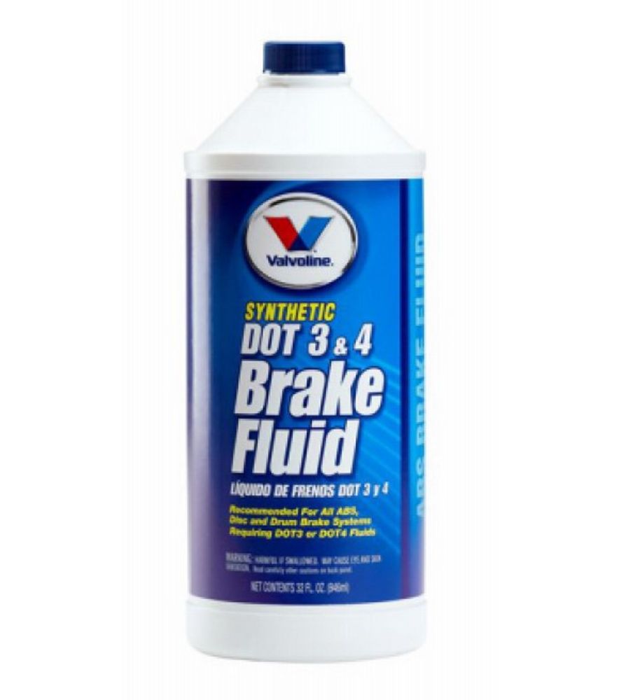 Valvoline, Dot 3 & 4 Brake Fluid, 32 oz