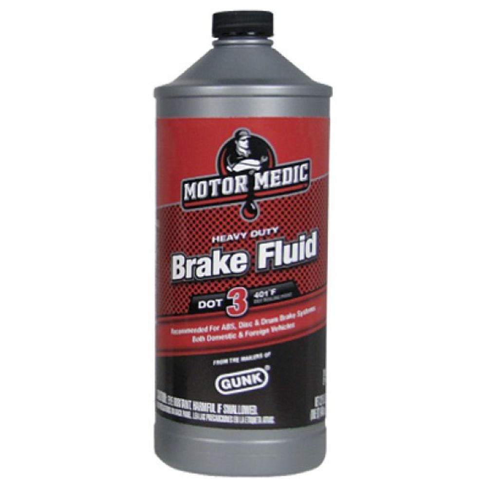 Motor Medic, Heavy-Duty Brake Fluid, 1 qt