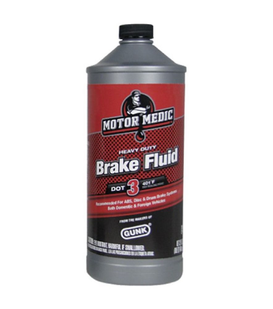 Motor Medic, Heavy-Duty Brake Fluid, 1 qt