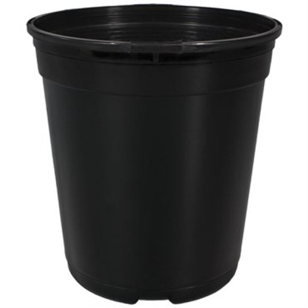 Black Nursery Pot, Deep #1
