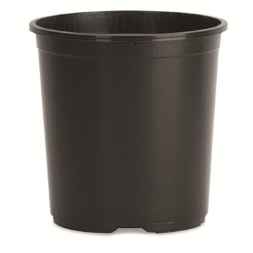 Black Nursery Pot, Deep #3
