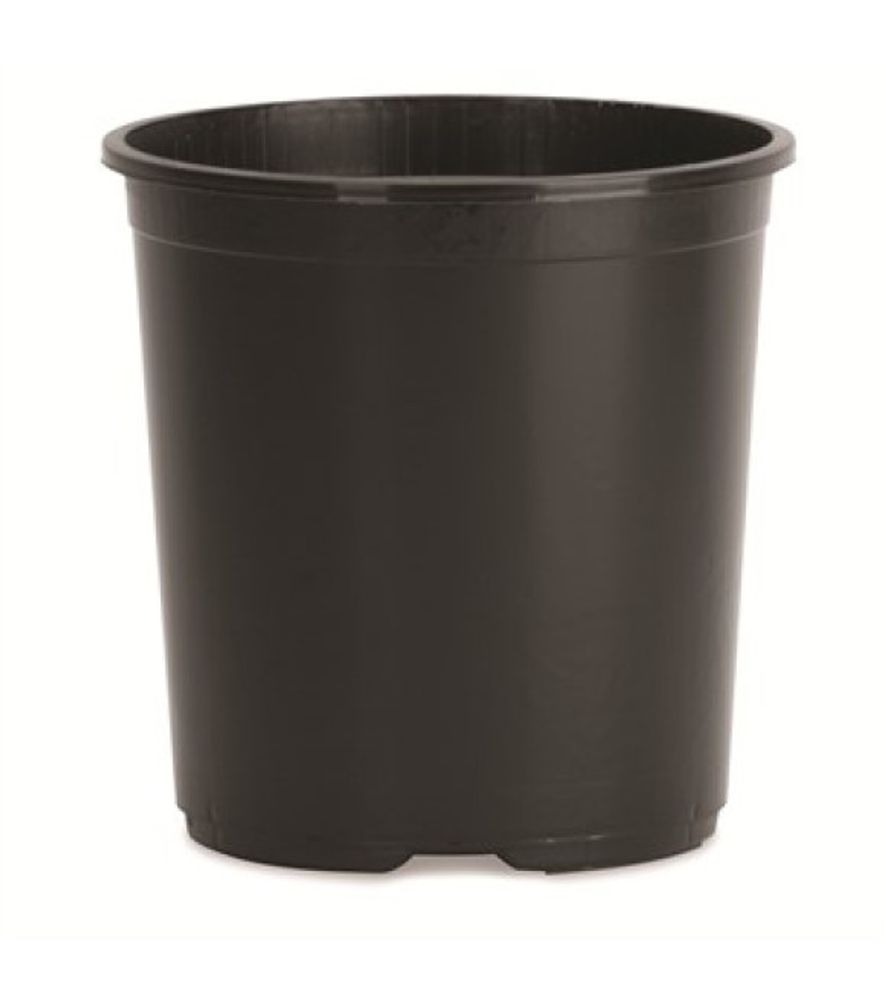 Black Nursery Pot, Deep #3