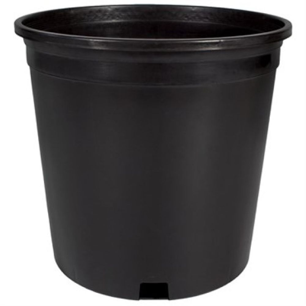 Black Nursery Pot, Deep #2