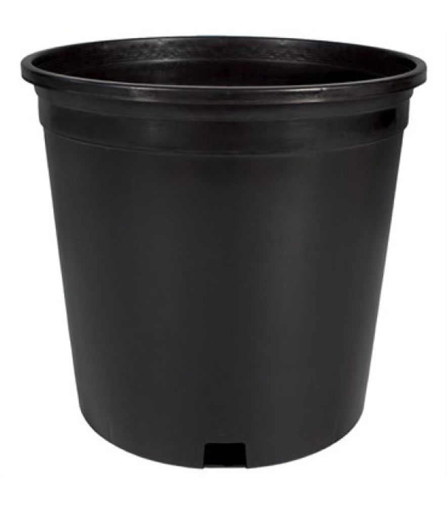 Black Nursery Pot, Deep #2