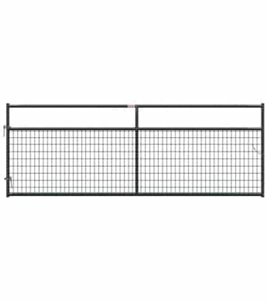 Behlen, 12' Gray Frontier Square Corner Gate
