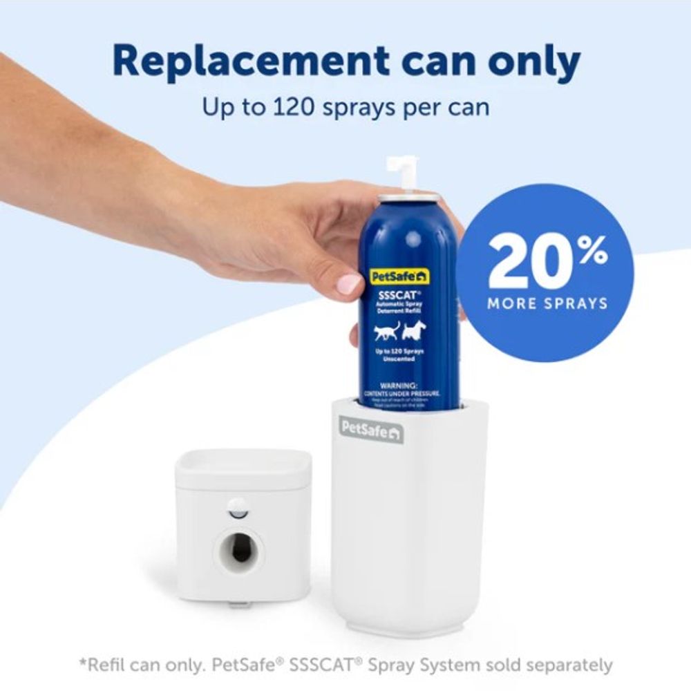PetSafe, SSSCAT Automatic Spray Pet Deterrent Refill Can