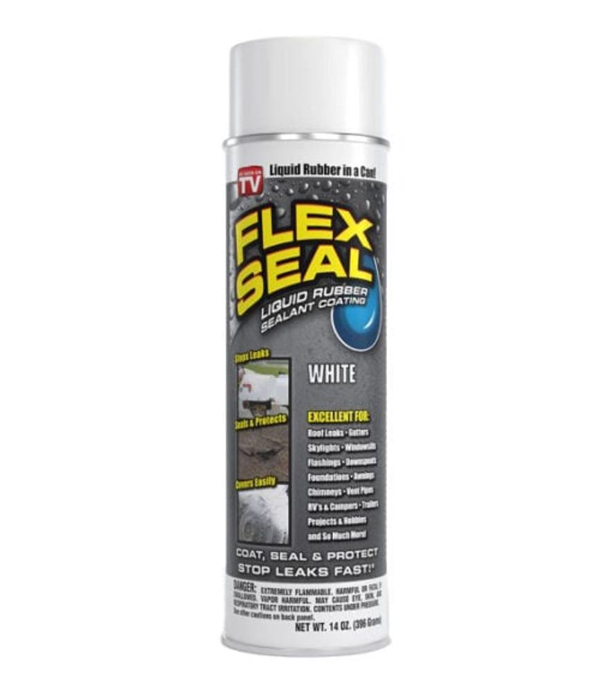 Flex Seal, Liquid Rubber Sealant Coating Aerosol Can, 14 oz