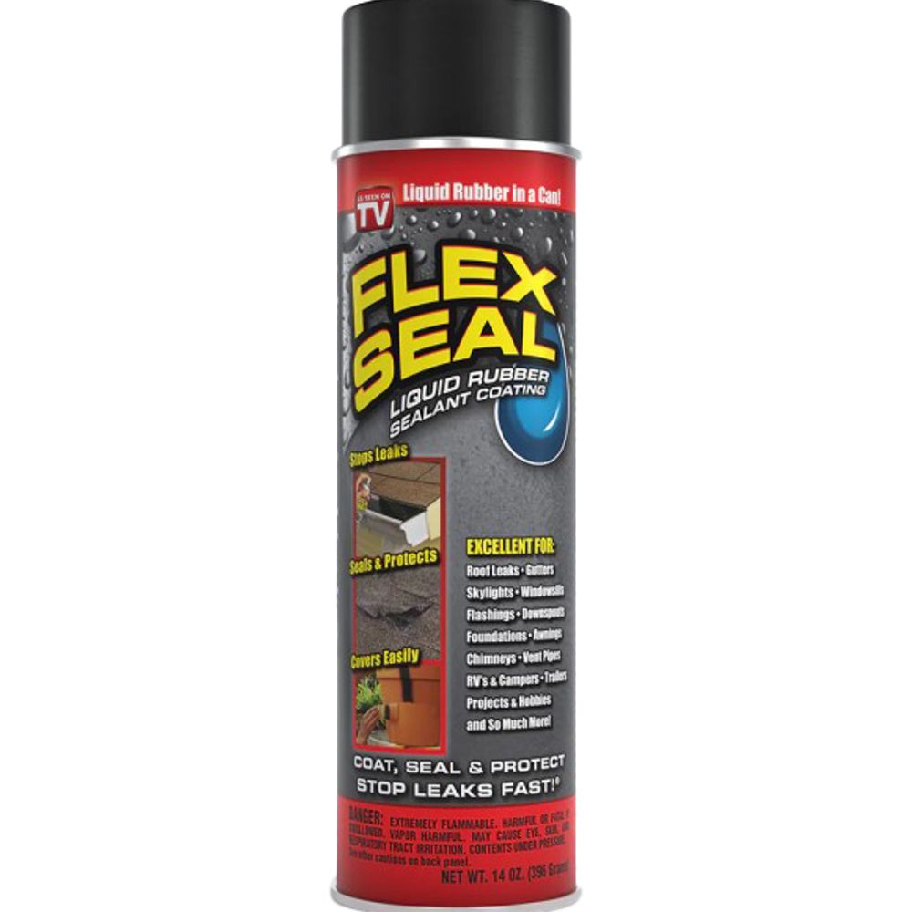 Flex Seal, Liquid Rubber Sealant Coating Aerosol Can, 14 oz