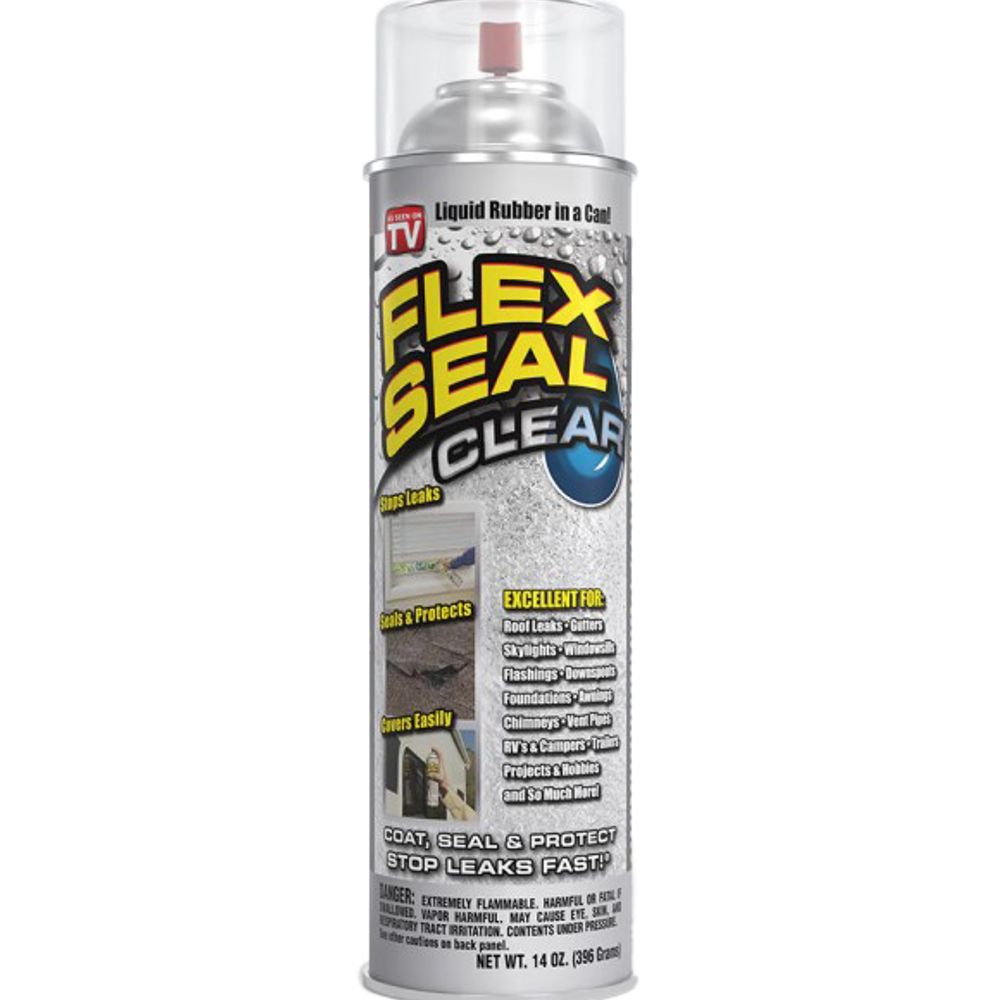 Flex Seal, Liquid Rubber Sealant Coating Aerosol Can, 14 oz