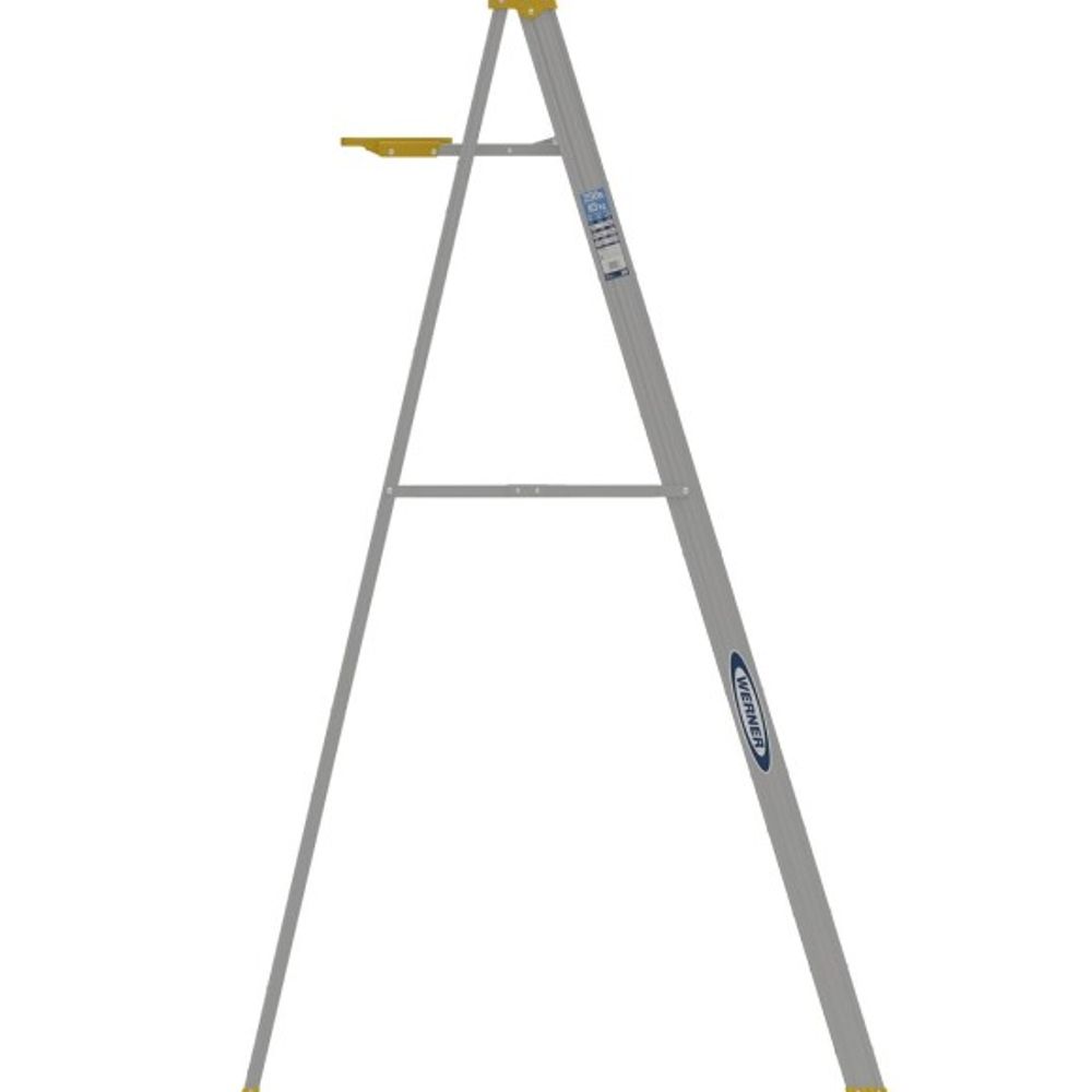Werner, 8' Type I Aluminum Step Ladder, 368