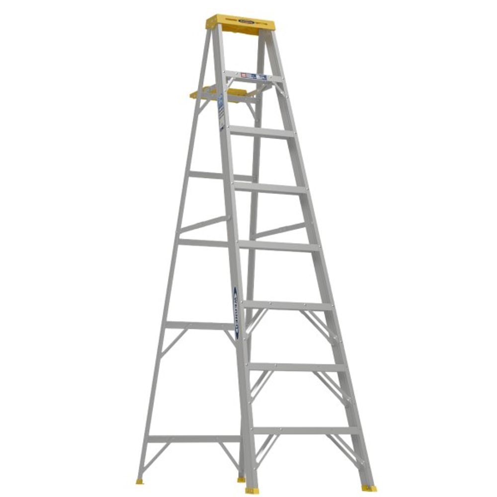 Werner, 8' Type I Aluminum Step Ladder, 368