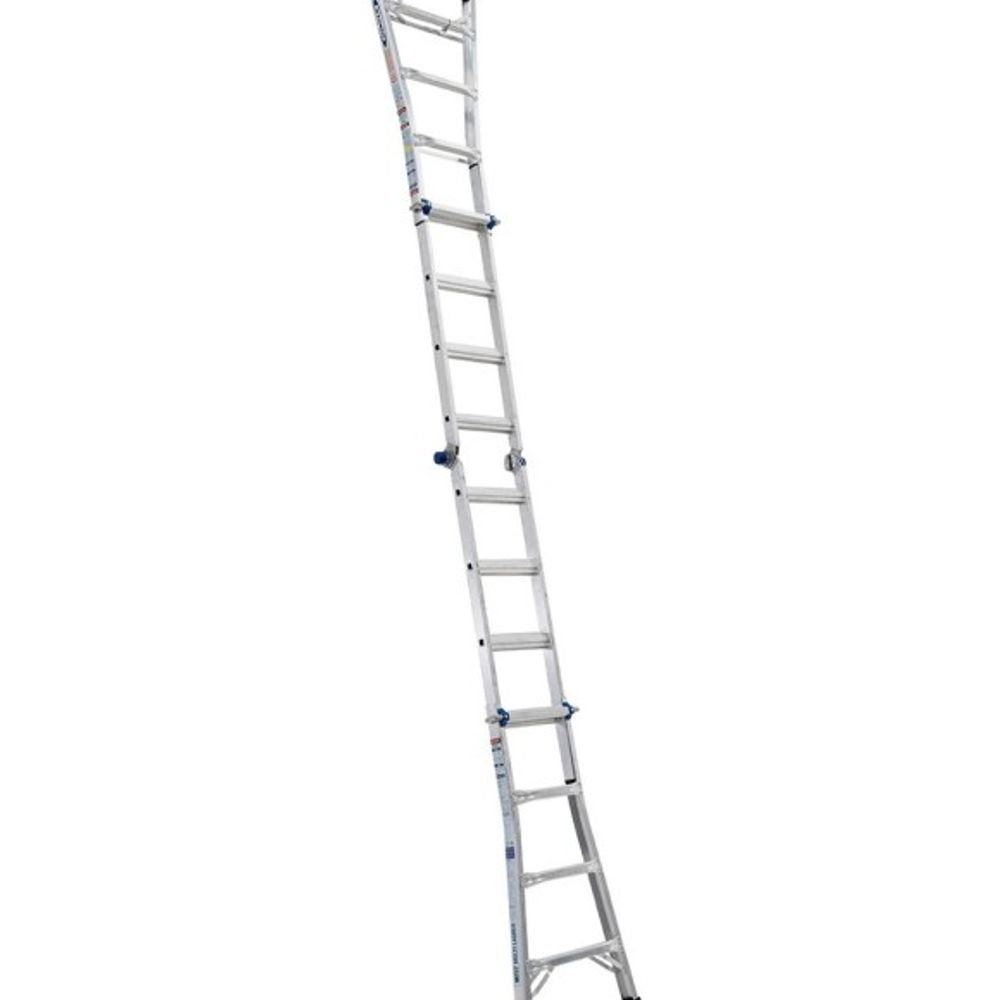 Werner, 18' Reach Height Multi-Position Ladder, MT-17
