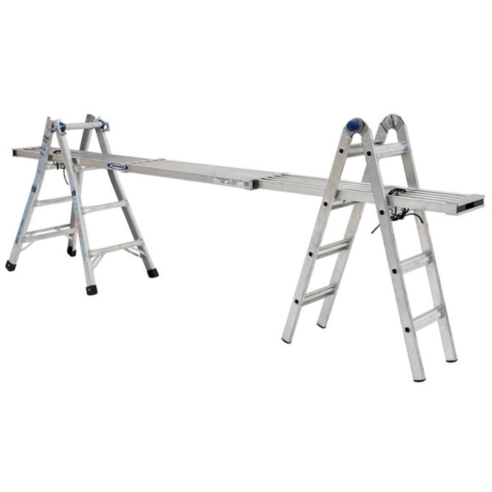 Werner, 18' Reach Height Multi-Position Ladder, MT-17