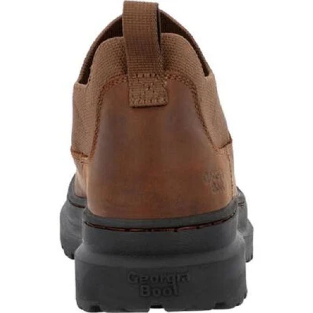 Georgia Boot, Men's Brown Romeo SuperLyte Shoe, GB00633