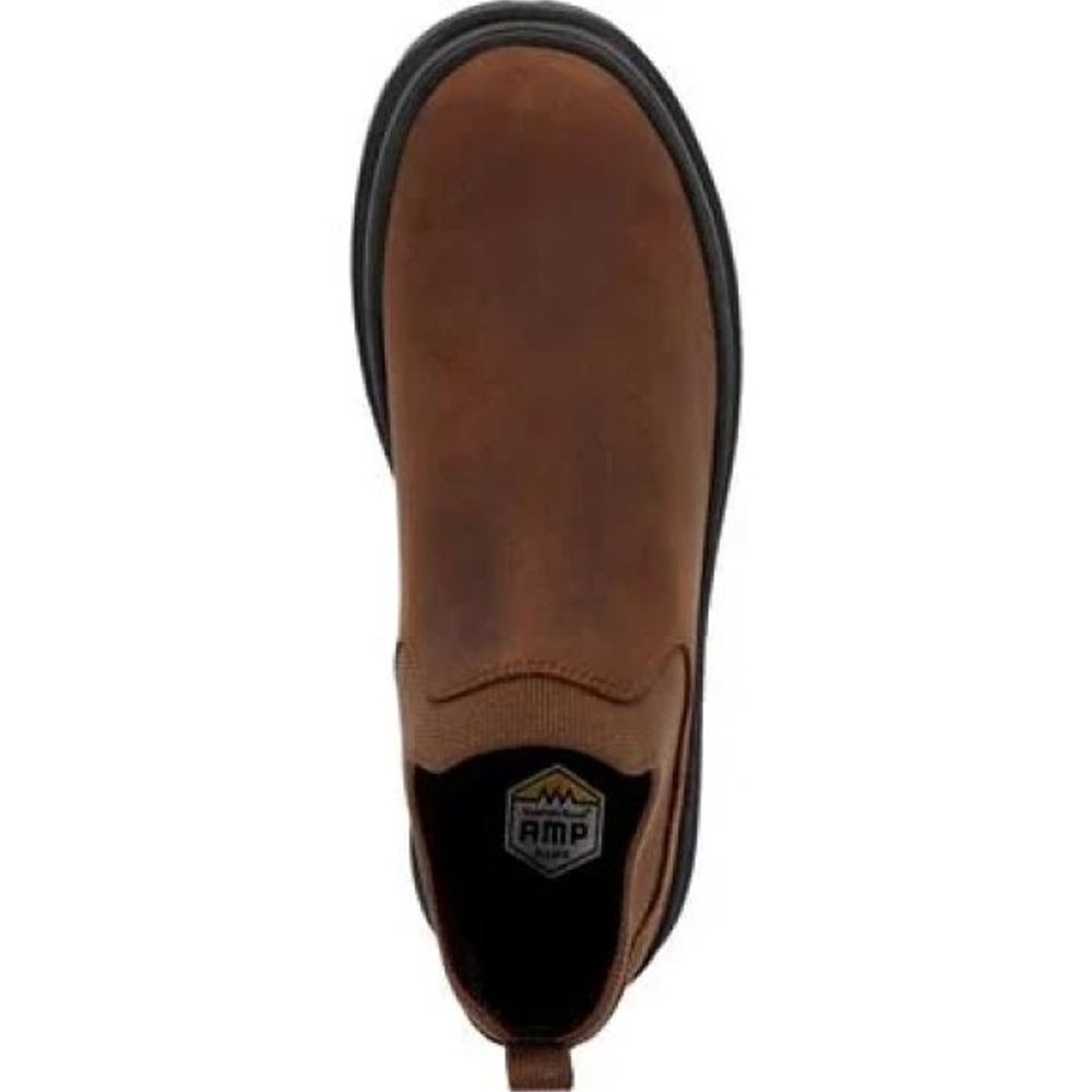 Georgia Boot, Men's Brown Romeo SuperLyte Shoe, GB00633