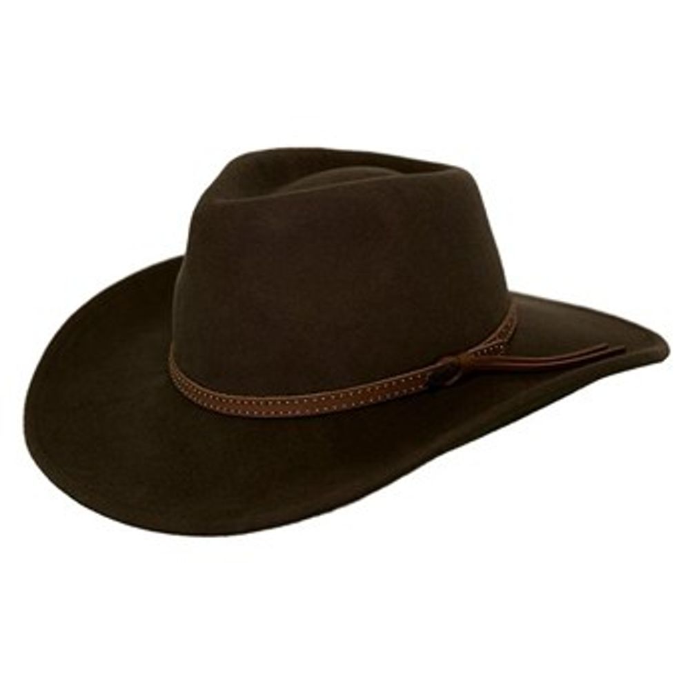 Outback, Dark Brown Cooper River Hat, 1391