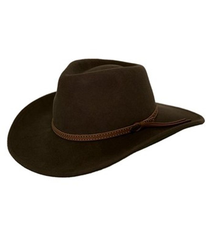 Outback, Dark Brown Cooper River Hat, 1391