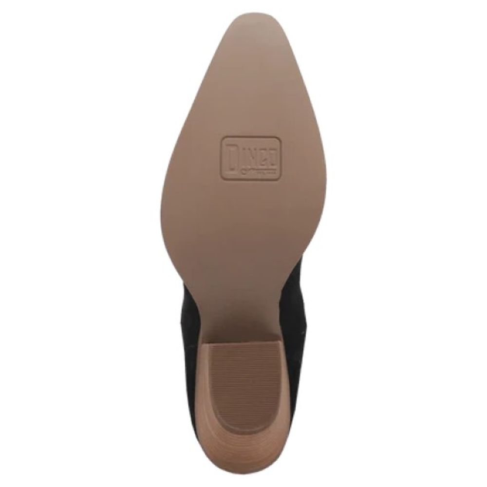 Dingo, Ladies Black Bandelera Leather Boot
