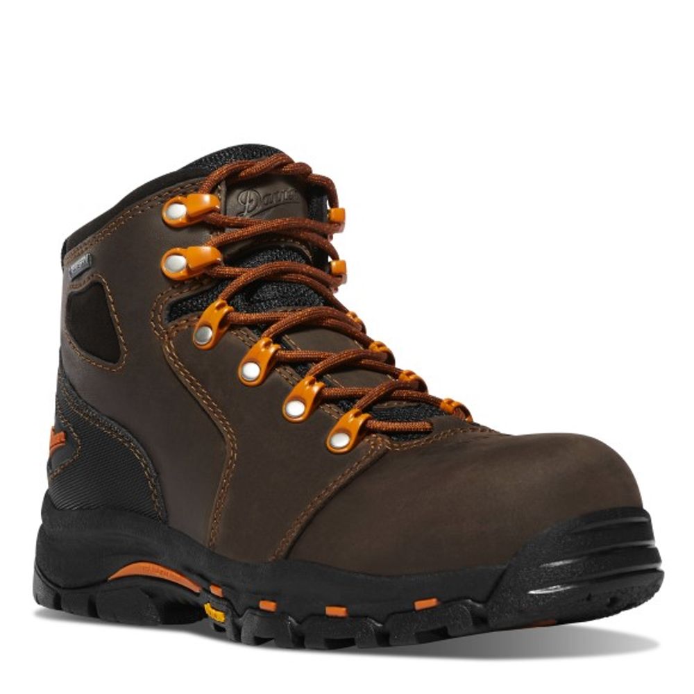 Danner, Ladies Brown/Orange 4" Vicious Boot, 13883 