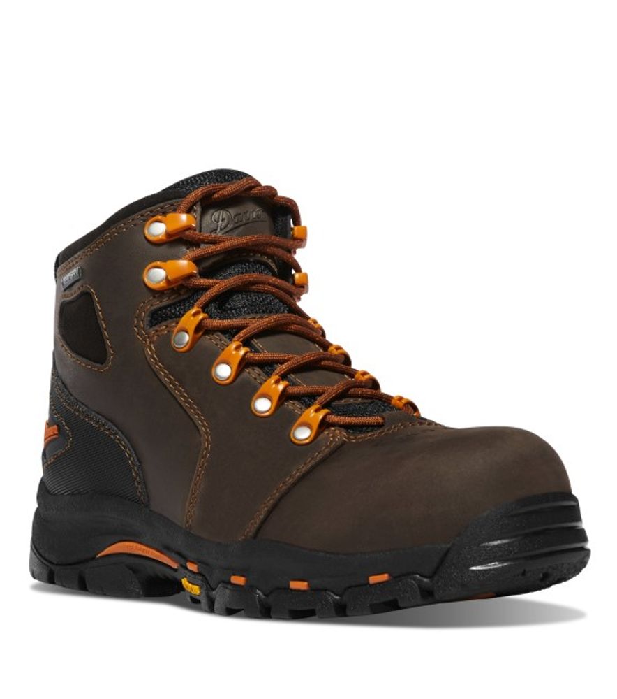 Danner, Ladies Brown/Orange 4" Vicious Boot, 13883