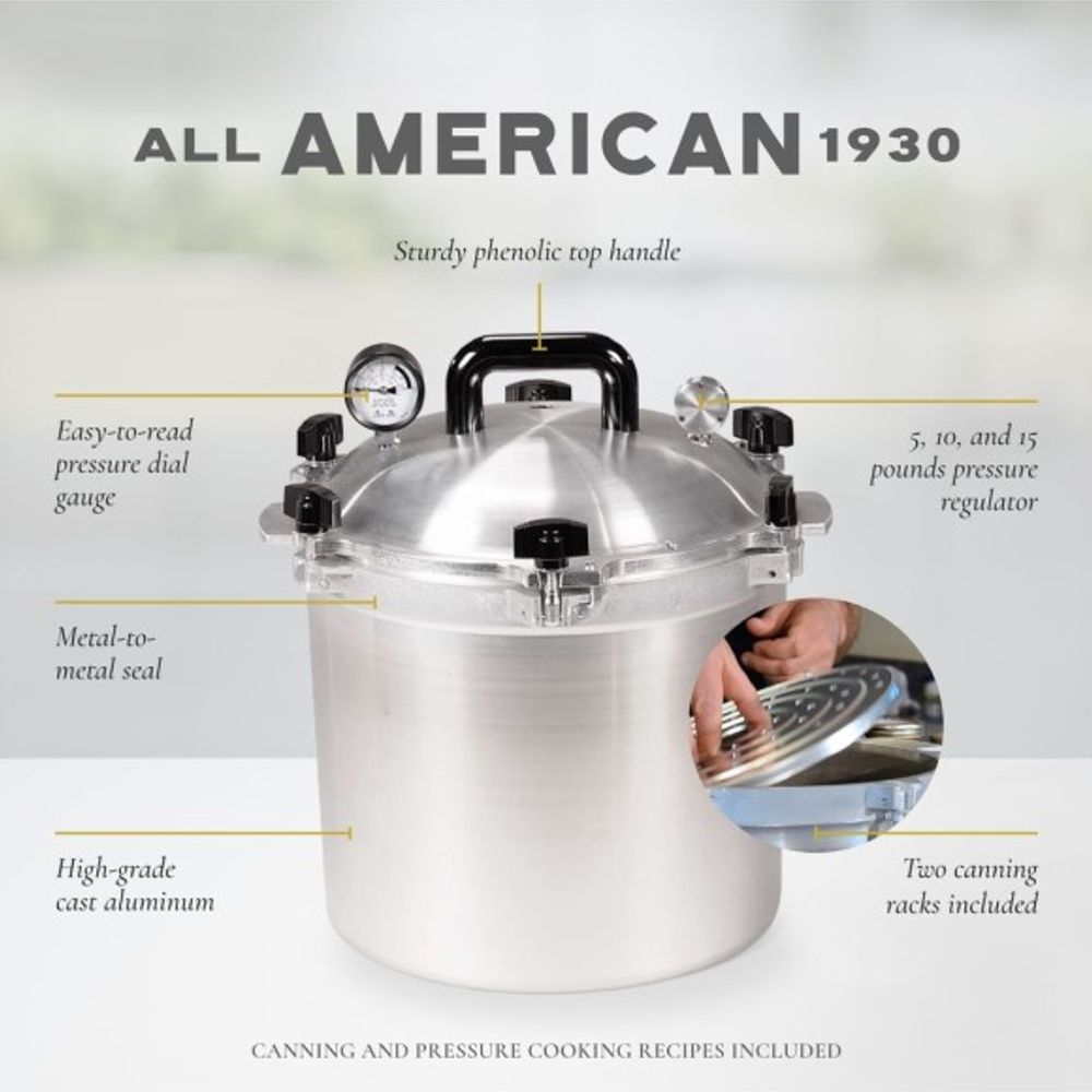 All American Canner, Pressure Canner, 21.5 qt
