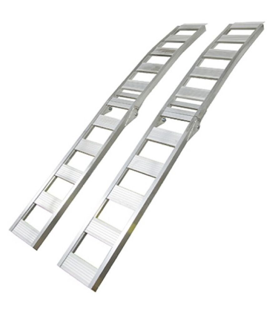 Erickson, Arched Aluminum Folding Car Ramps, 2 pk