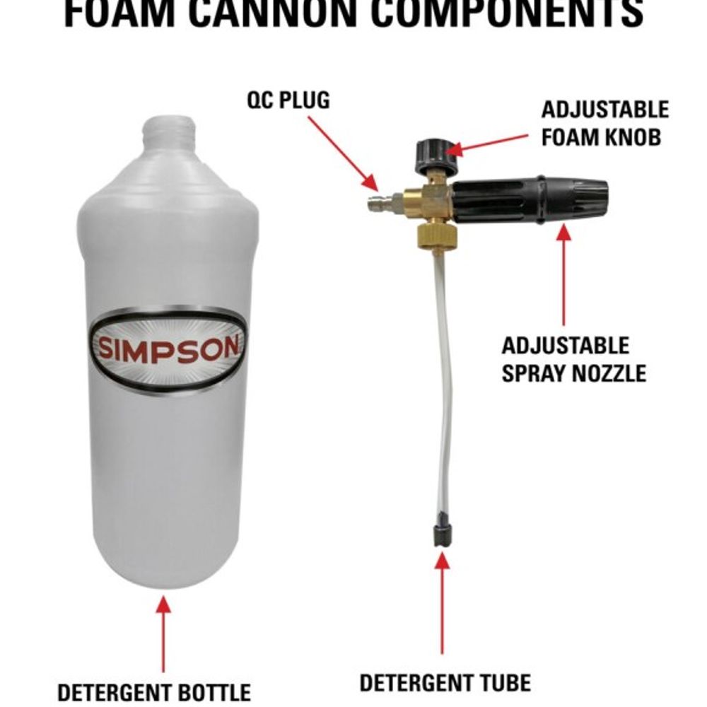 SIMPSON, High Pressure Foam Cannon, 80271