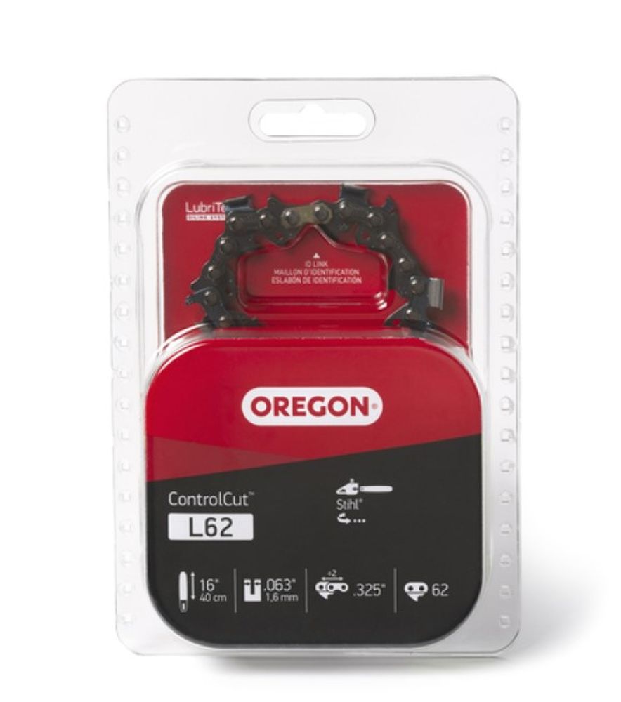 Oregon, 16" L62 ControlCut Pro-Guard Chisel C-Loop Chainsaw Chain