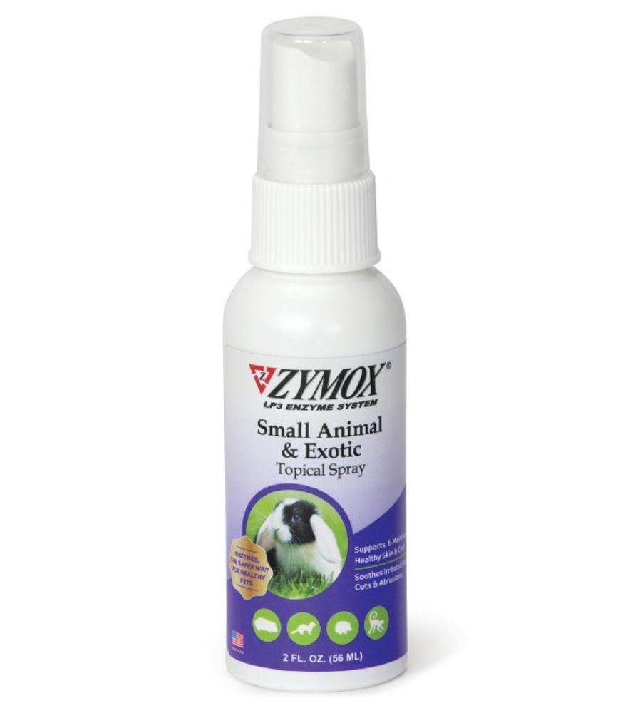 ZYMOX, Small Animal & Exotic Topical Spray, 2 oz
