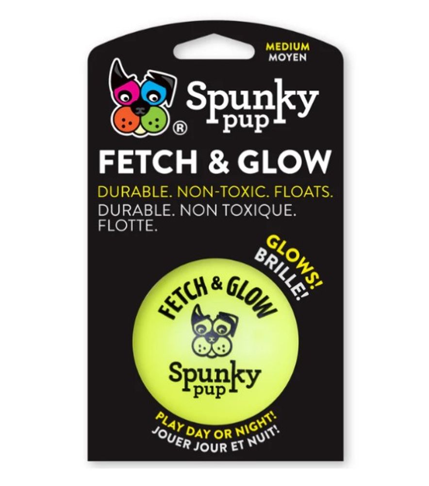 Spunky Pup, Assorted Fetch & Glow Ball