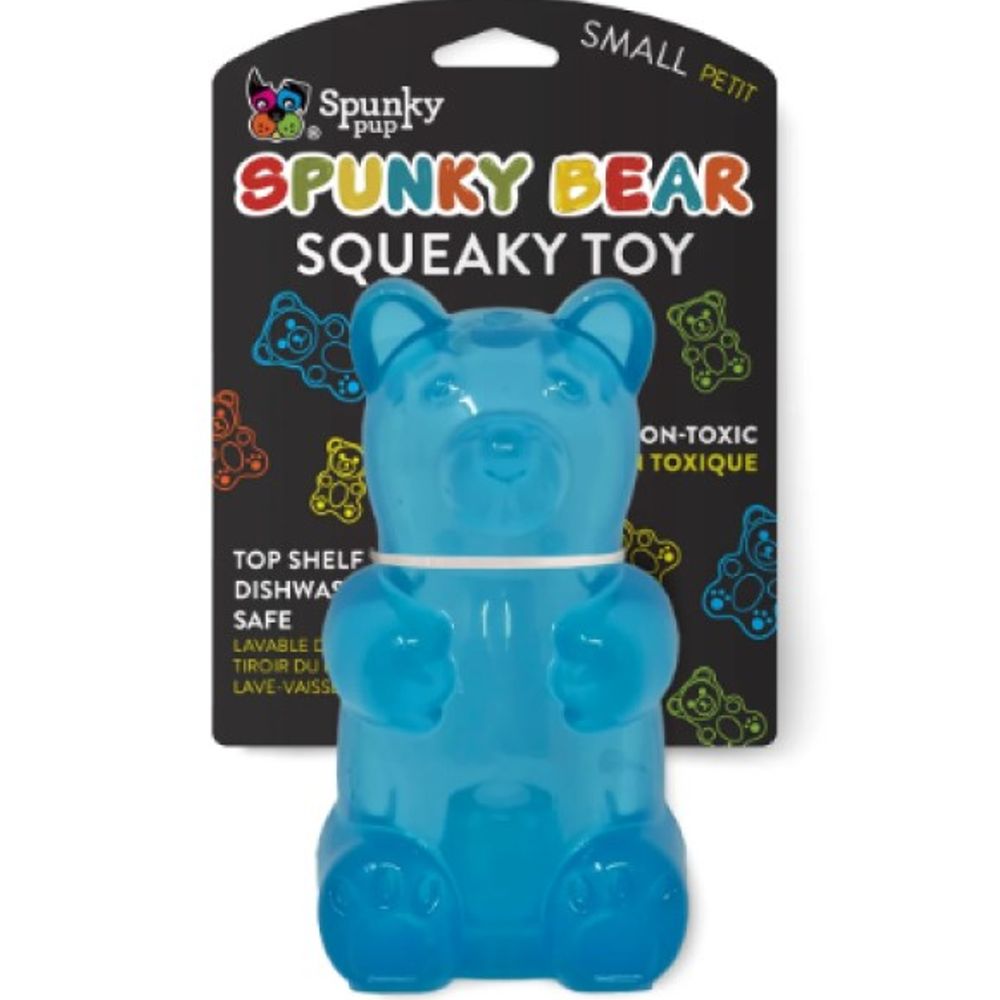 Spunky Pup, Assorted Spunky Gummy Bear Squeaky Toy