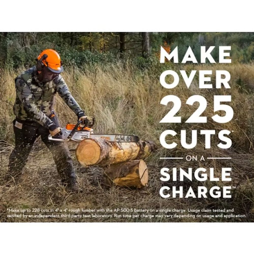 STIHL, 20" MSA 300 C-O Battery Powered Chainsaw 