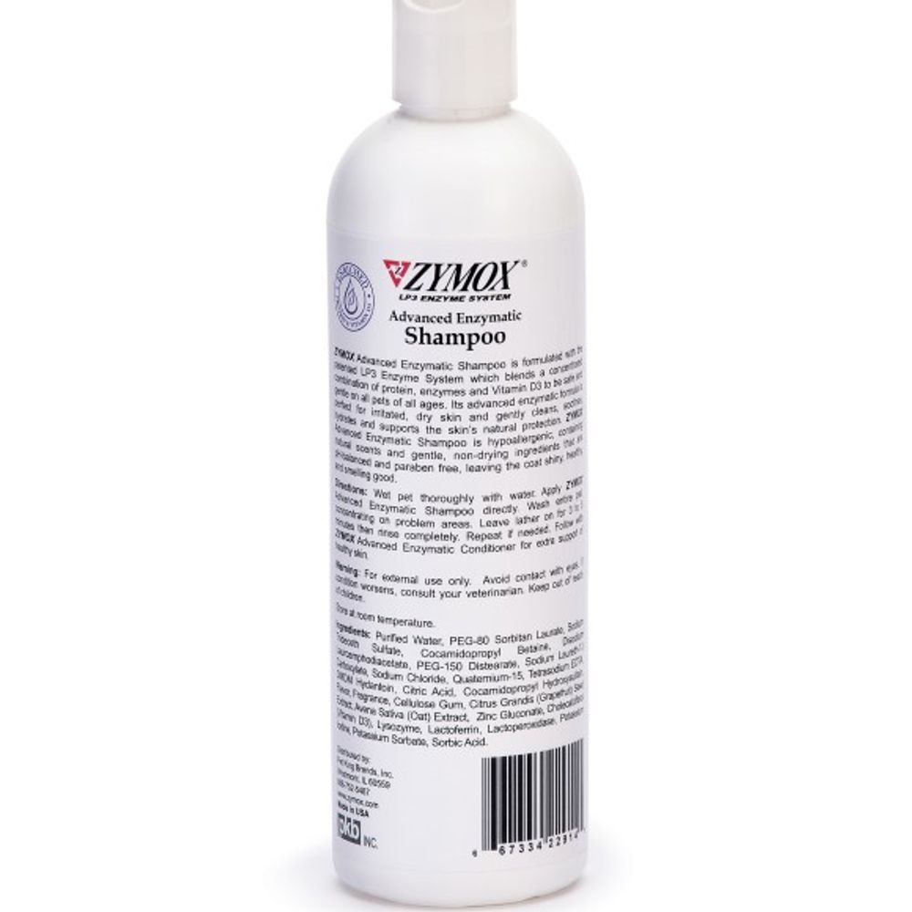 ZYMOX, Advanced Enzymatic Shampoo, 12 oz