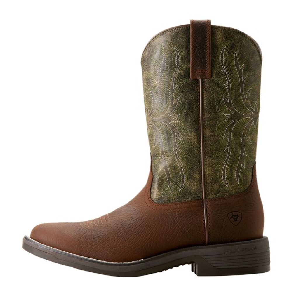 Ariat, Men's Toffee Ridgeback Round Toe Cowboy Boot