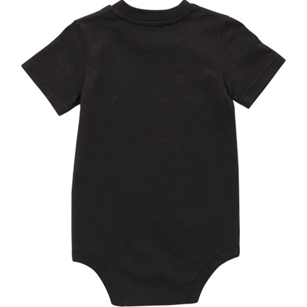 Carhartt, Kids' Infant Black Short Sleeve Pocket Bodysuit
