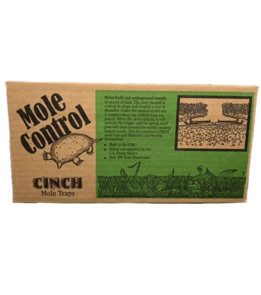 CINCH Mole Control Mole Trap, 2 pk
