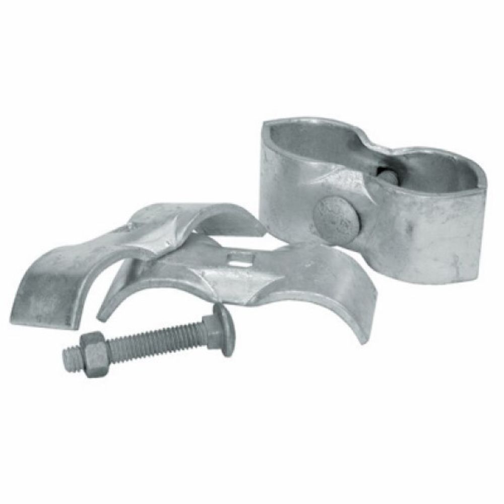 Midwest Air Tech, 1-5/8" Chain Link Fence Panel Clamp Set, 2 pk