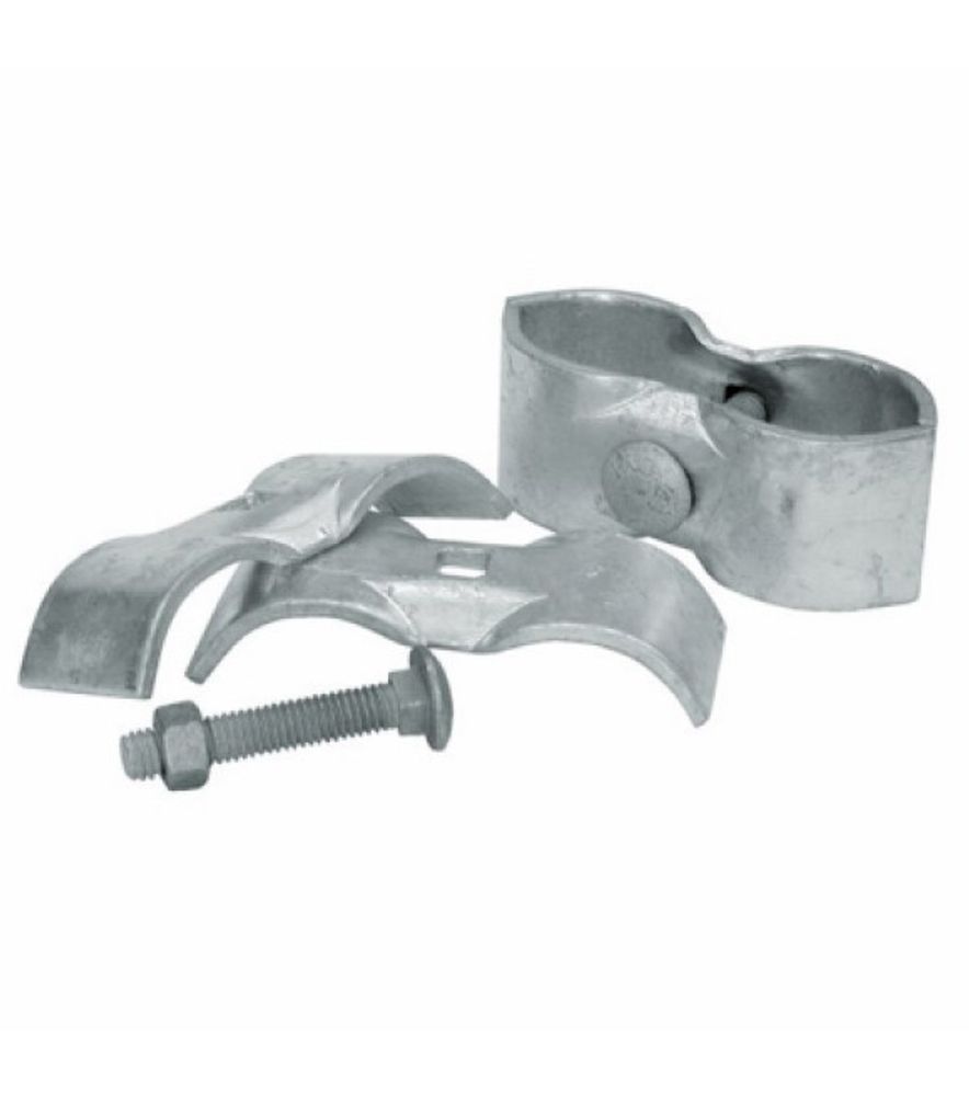 Midwest Air Tech, 1-5/8" Chain Link Fence Panel Clamp Set, 2 pk