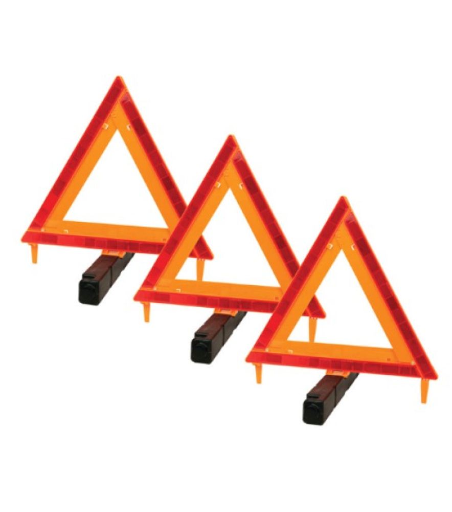 Wilmar Performance Tool, Emergency DOT Warning Tringle, 3 pk