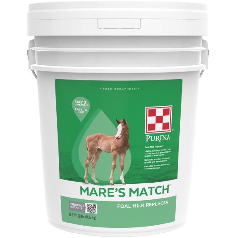 Purina, Mare's Match Foal Milk Replacer, 20 lb