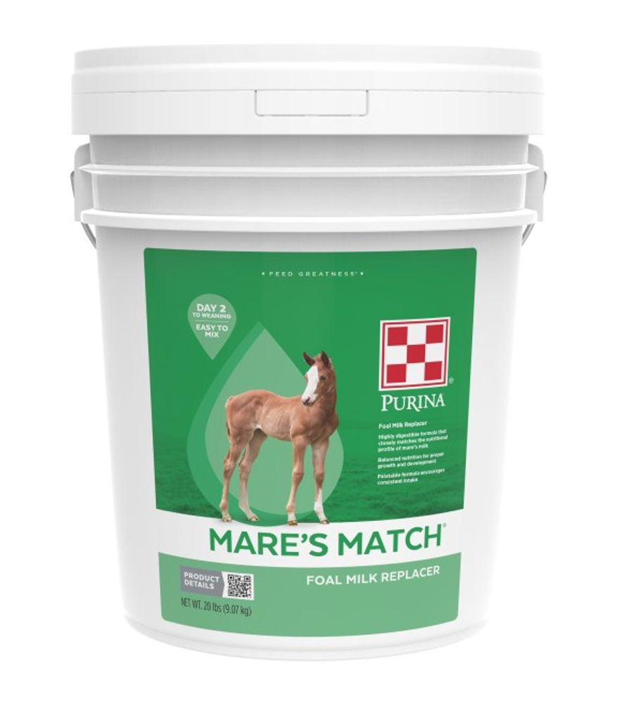 Purina, Mare's Match Foal Milk Replacer, 20 lb