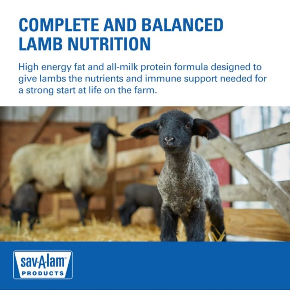 Sav-A-Lam, Lamb Milk Replacer, 8 lb
